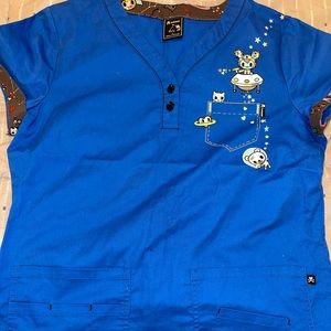 tokidoki by Koi Scrub top